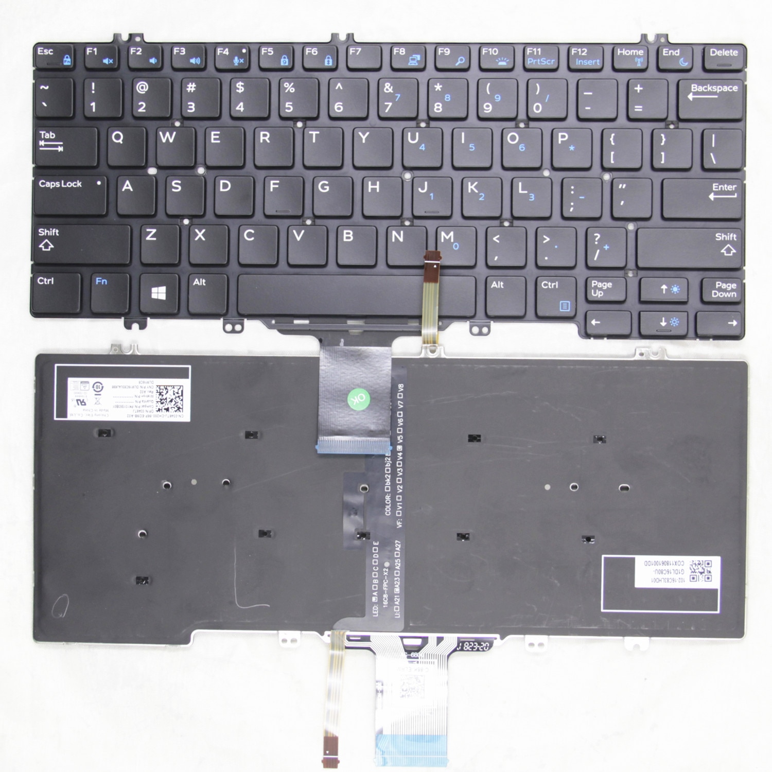 DELL Latitude E7280 E5280 5290 7380 7389 7390 E7390 E7290 E5290  Ʈ Ű  100%  ̱